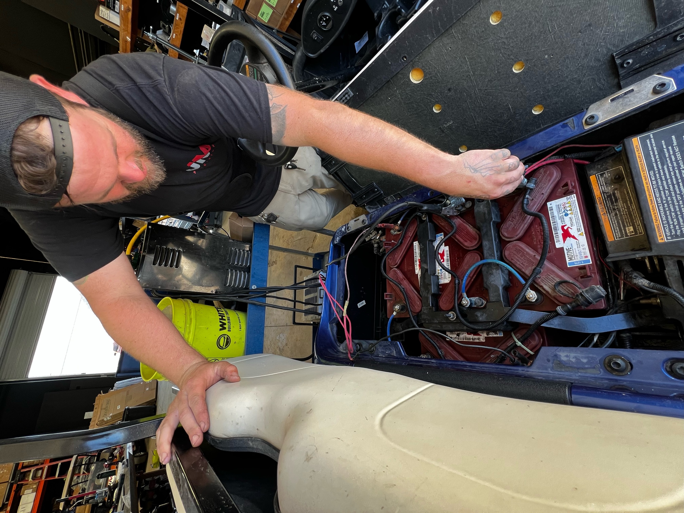 Service Department JM Precision Golf Carts Bakersfield California